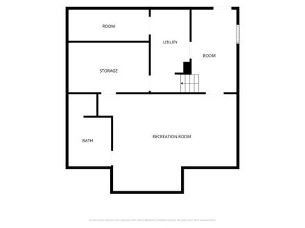 Basement floor plan