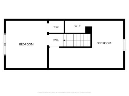 Upper floor plan
